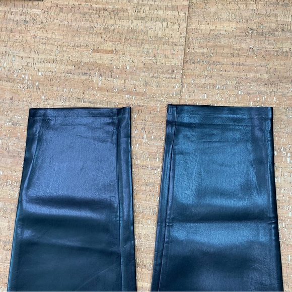 Wilfred Melina Black Pleather Pants Size 12 - Picture 6 of 8